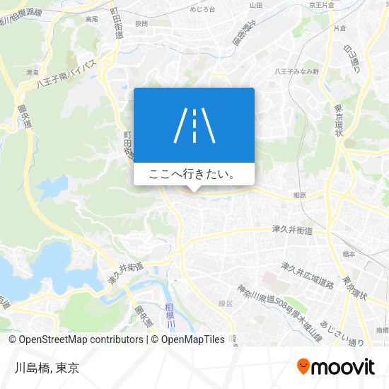 川島橋地図