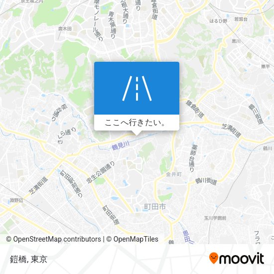 鎧橋地図