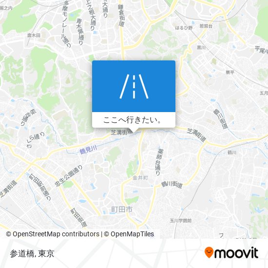 参道橋地図
