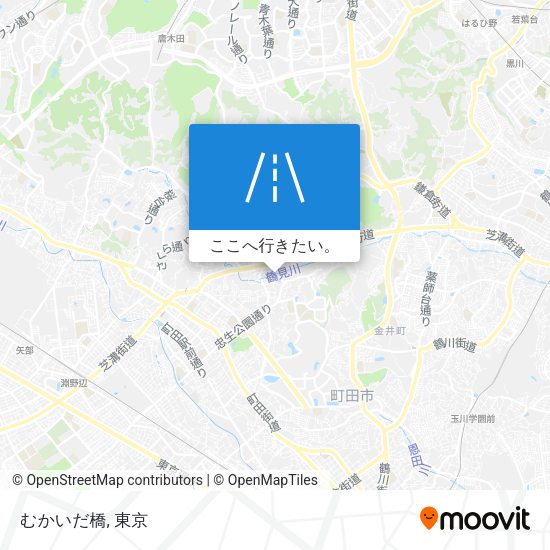 むかいだ橋地図
