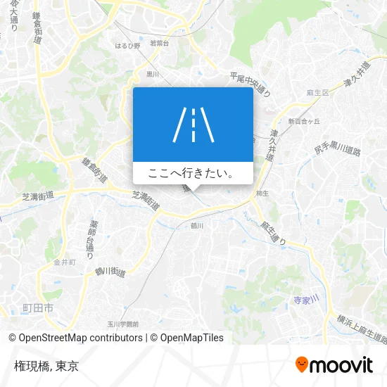 権現橋地図