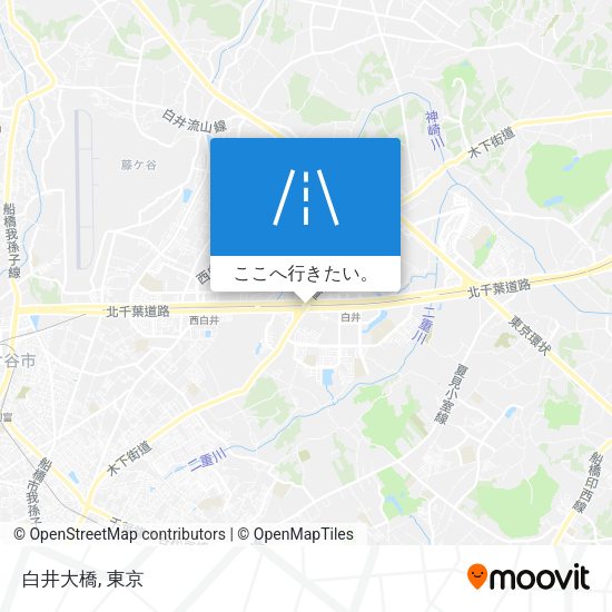 白井大橋地図