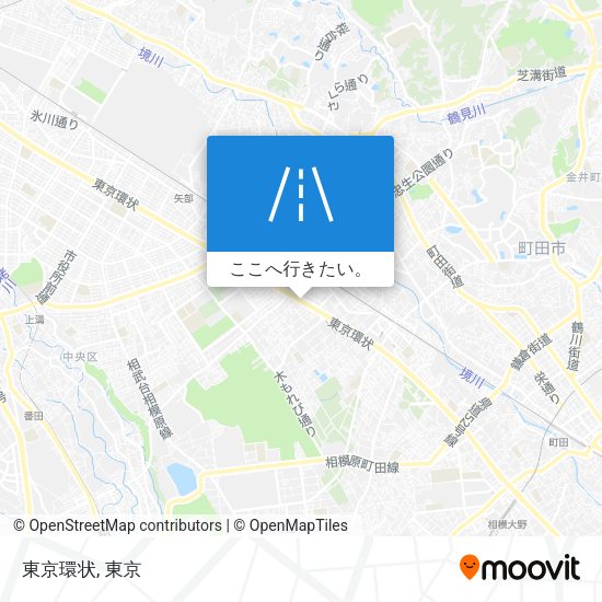 東京環状地図