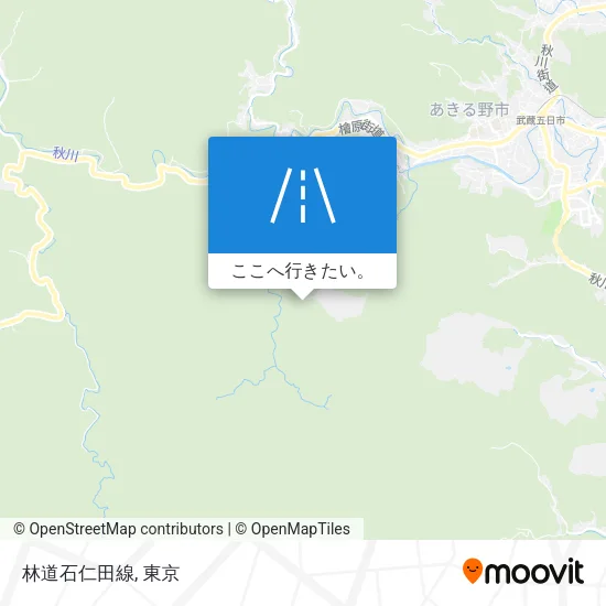林道石仁田線地図