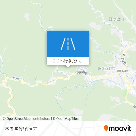 林道 星竹線地図