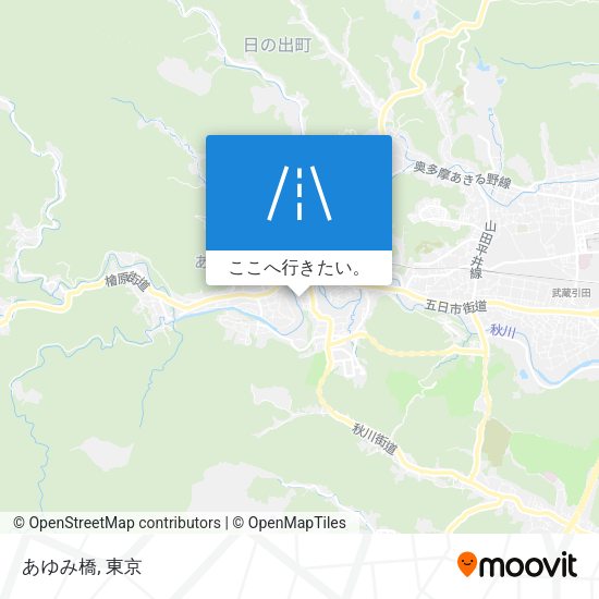 あゆみ橋地図