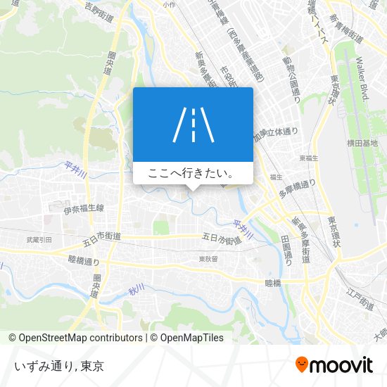 いずみ通り地図