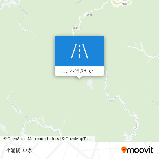 小瀧橋地図