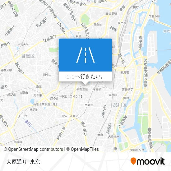 大原通り地図