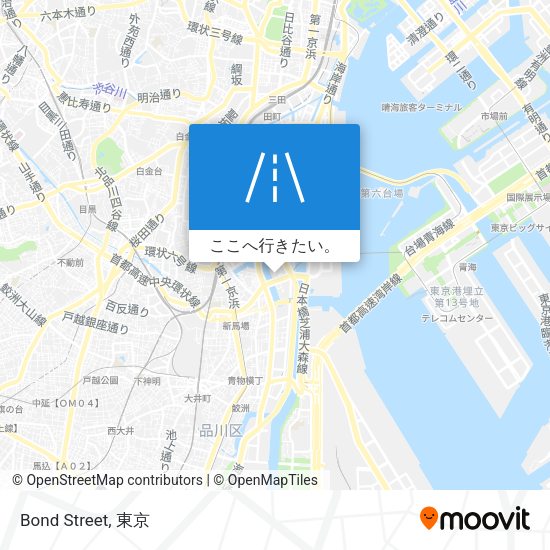 Bond Street地図