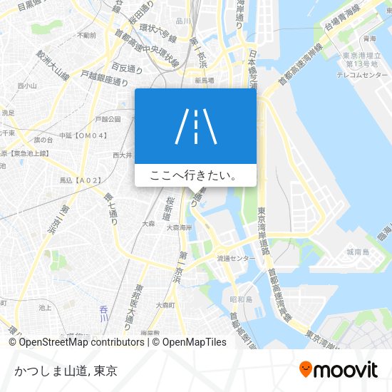 かつしま山道地図