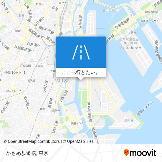 かもめ歩道橋地図