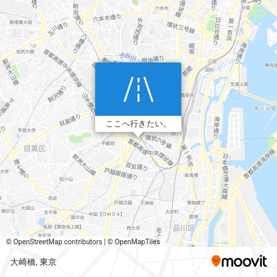 大崎橋地図