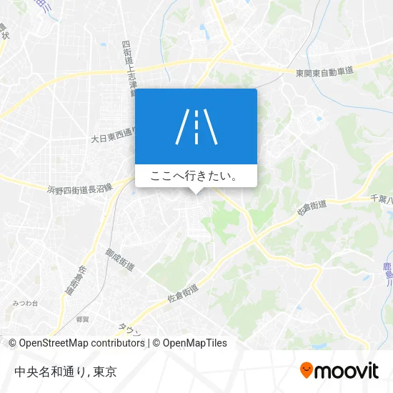 中央名和通り地図