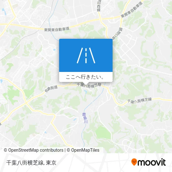 千葉八街横芝線地図