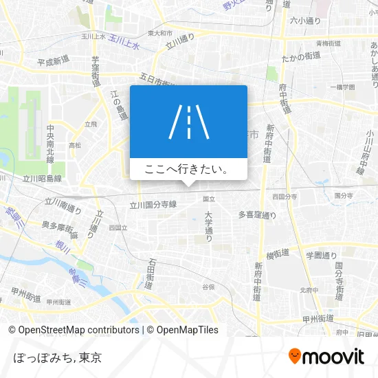ぽっぽみち地図