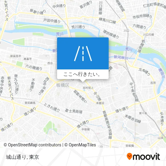 城山通り地図