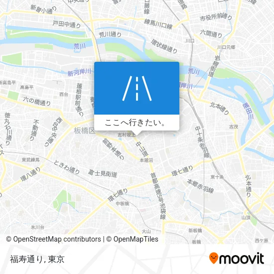 福寿通り地図