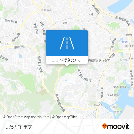 しだの谷地図