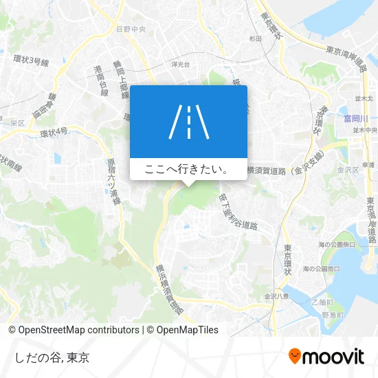 しだの谷地図