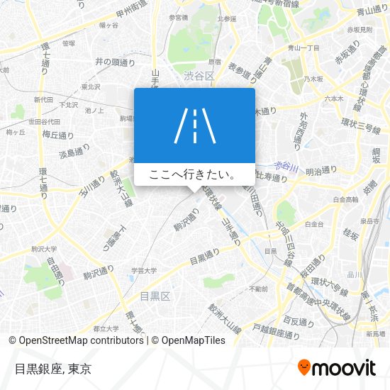 目黒銀座地図