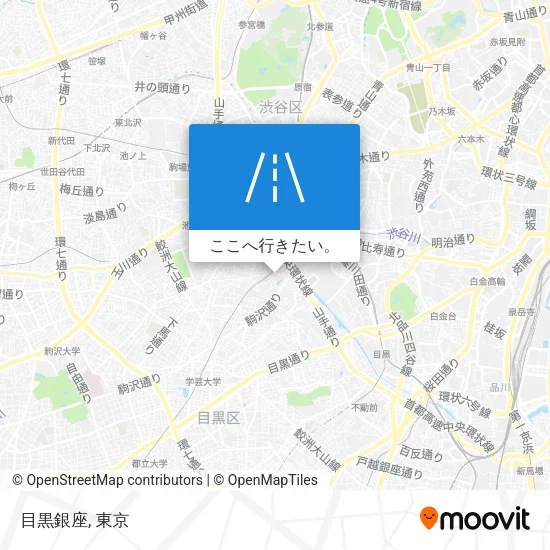 目黒銀座地図