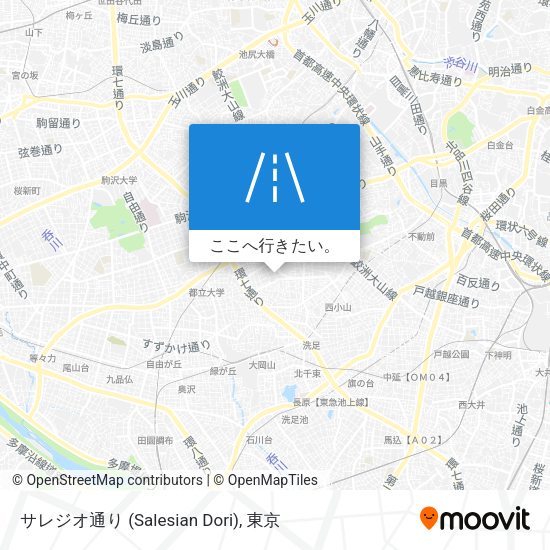 サレジオ通り (Salesian Dori)地図