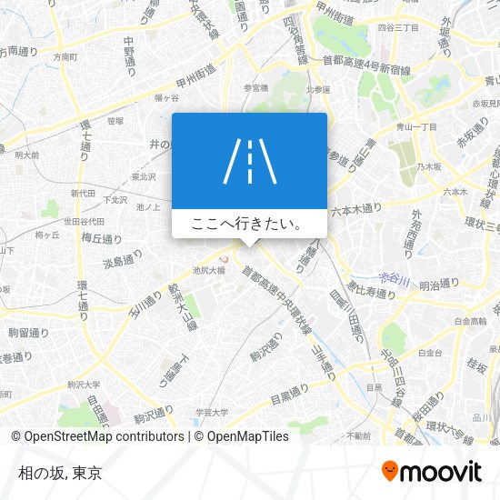 相の坂地図