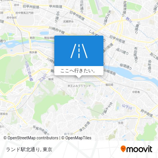 ランド駅北通り地図
