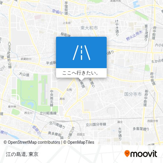 江の島道地図