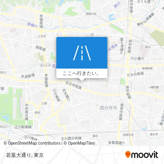 若葉大通り地図