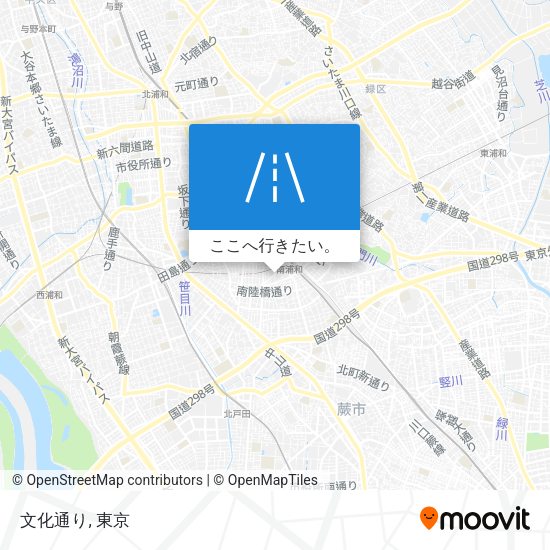 文化通り地図