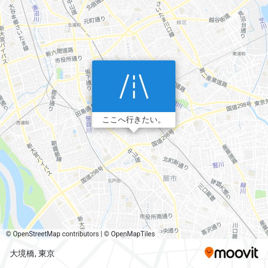 大境橋地図