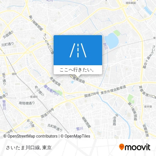 さいたま川口線地図