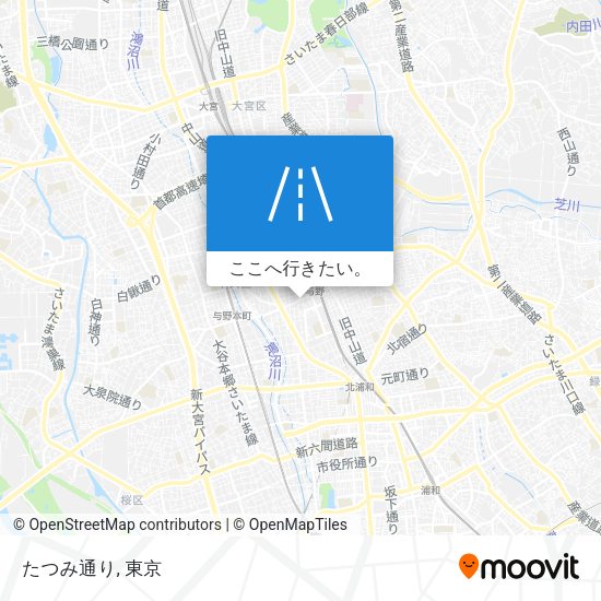 たつみ通り地図