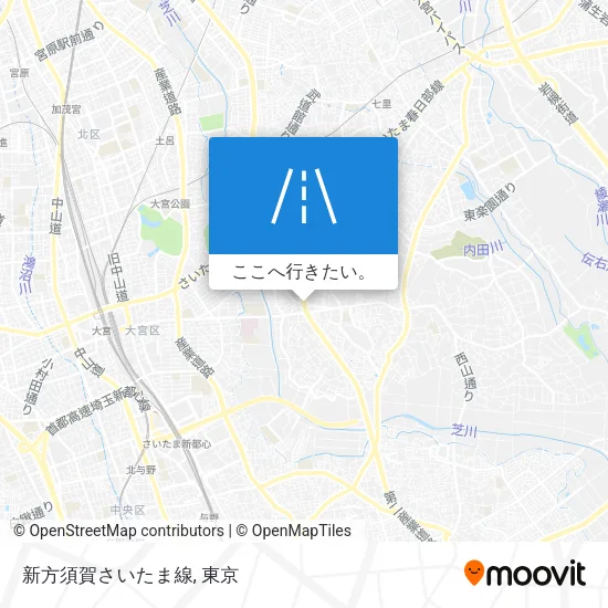 新方須賀さいたま線地図