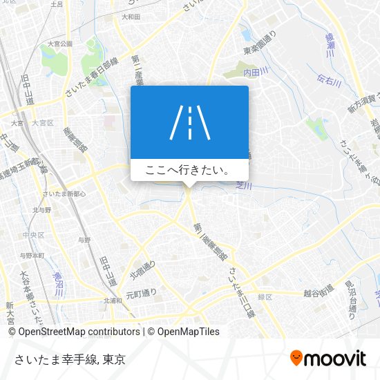 さいたま幸手線地図