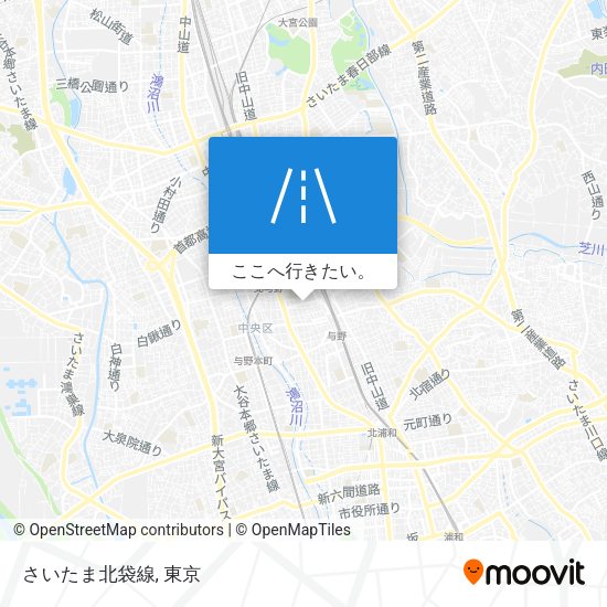 さいたま北袋線地図