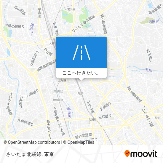 さいたま北袋線地図