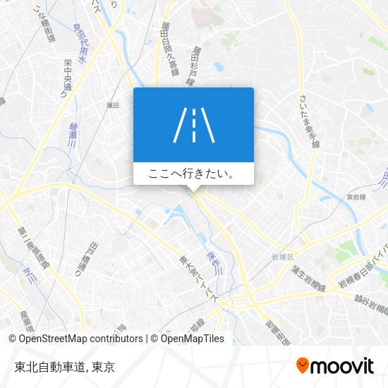 東北自動車道地図