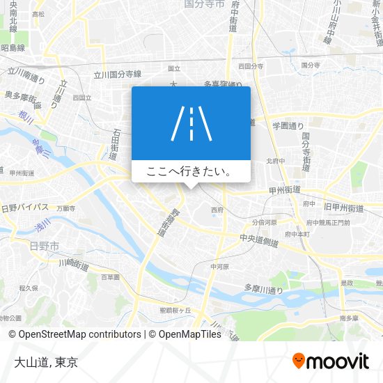 大山道地図