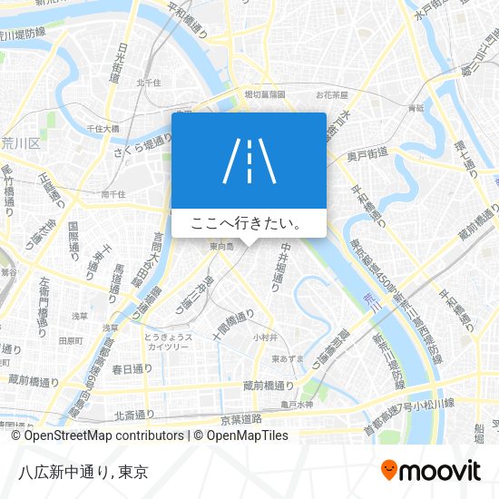 八広新中通り地図