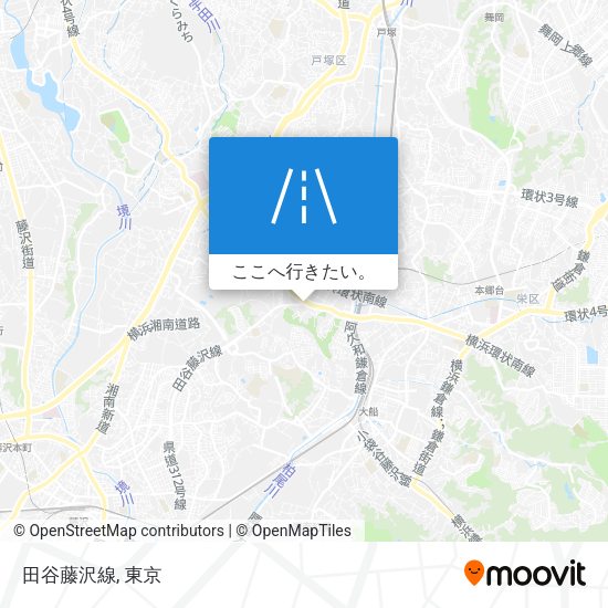 田谷藤沢線地図