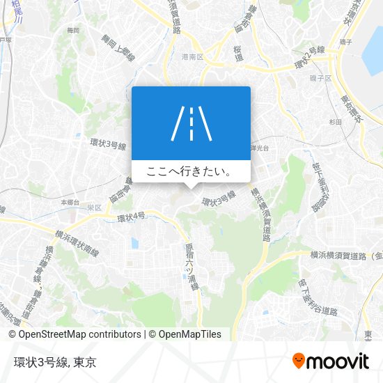 環状3号線地図