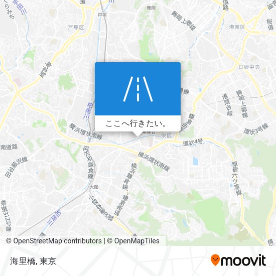 海里橋地図