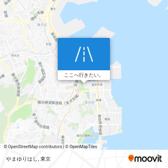 やまゆりはし地図