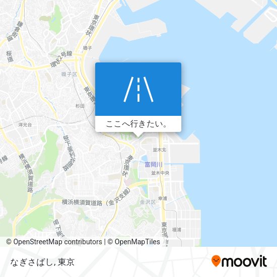 なぎさばし地図