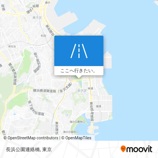 長浜公園連絡橋地図