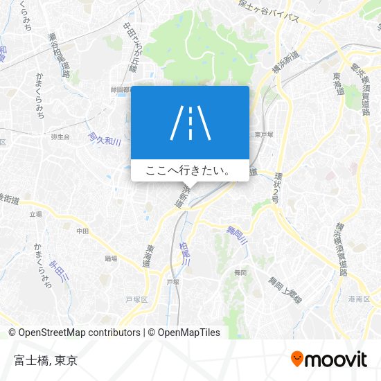 富士橋地図