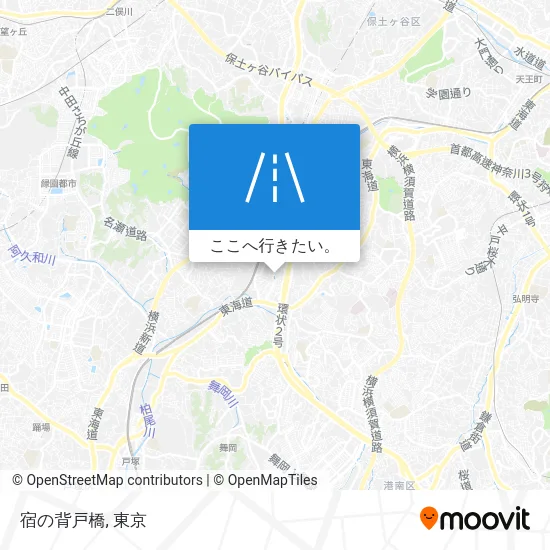 宿の背戸橋地図